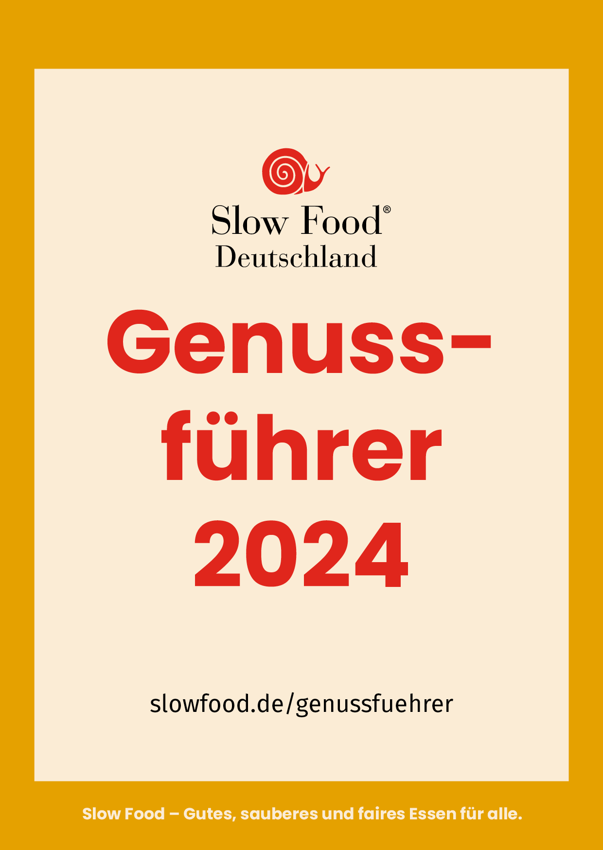 Slow Food Genussführer